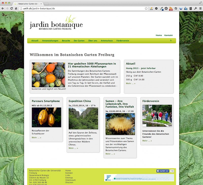 Botanischer Garten Freiburg