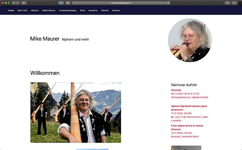 Mike Maurer Startseite