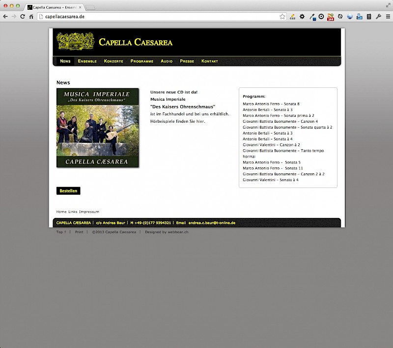 http://www.capellacaesrea.de