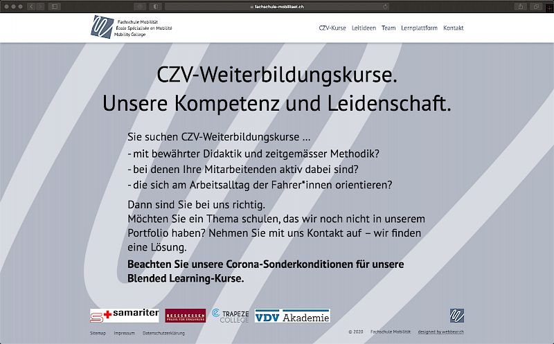 Fachschule Mobilität Startseite